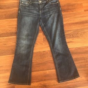 Maurices 11/12 x-short straight leg jeans